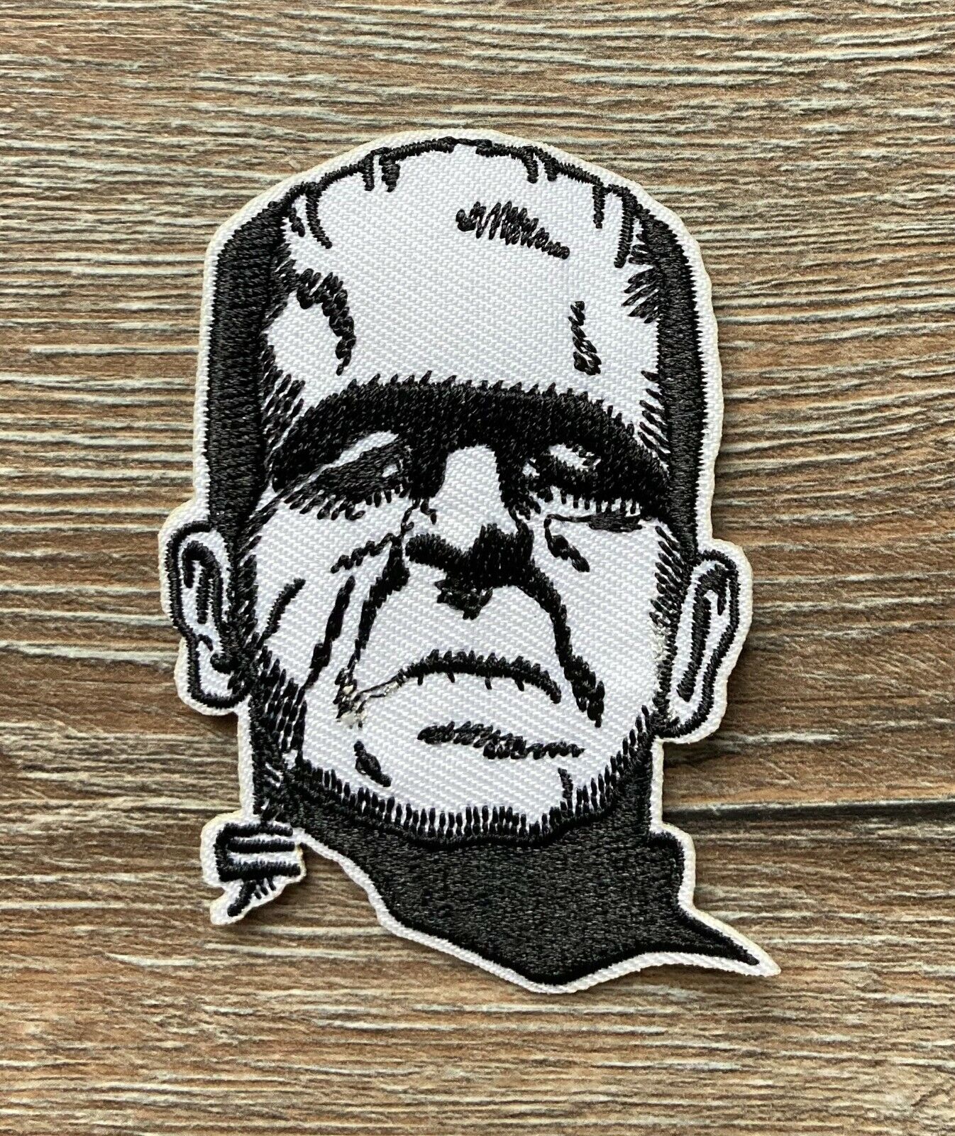 Frankenstein Patch Aufnäher Bügelbild Monster