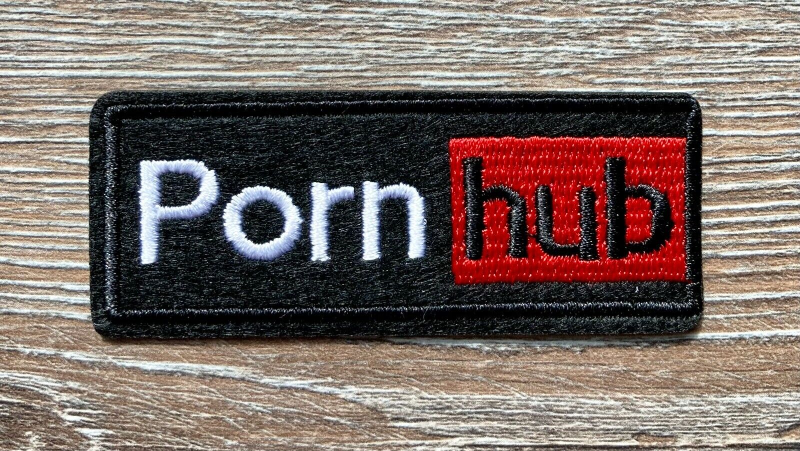 Pornhub Patch Aufnäher Bügelbild Porn Sex Fun Spaß