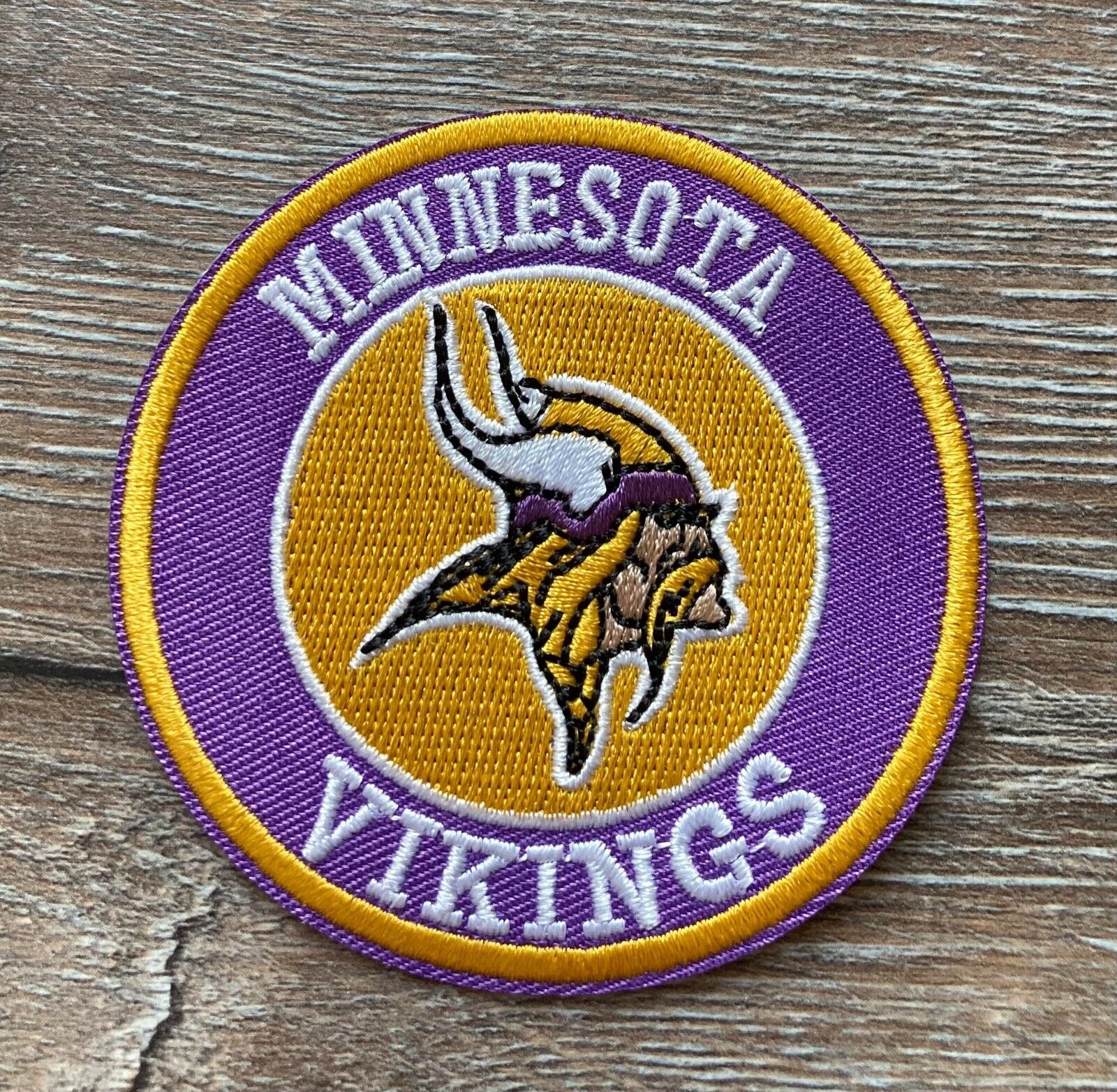 NFL Minnesota Vikings PATCH Aufnäher Bügelbild American Football US Sport