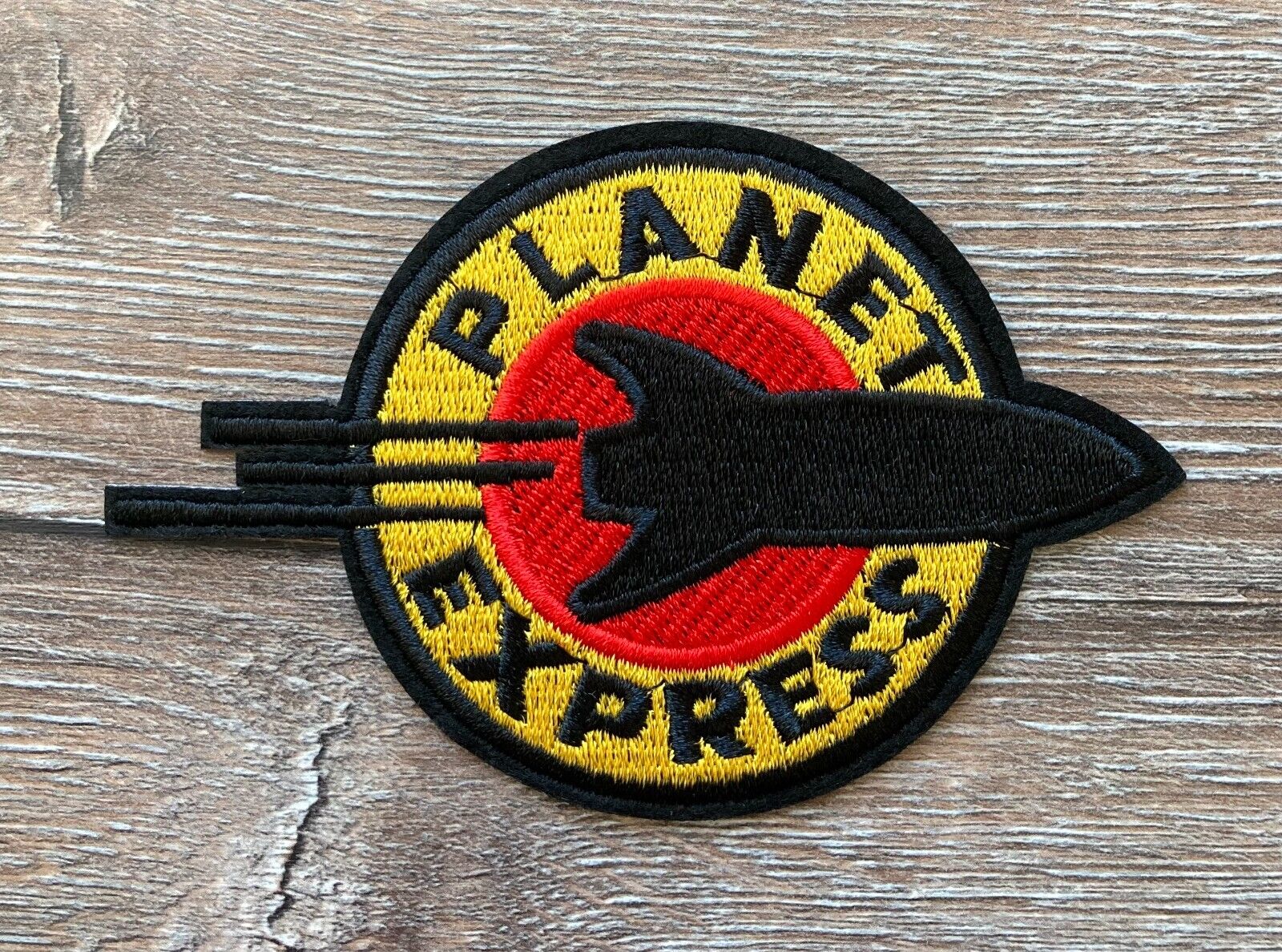 Planet Express Patch Aufnäher Bügelbild Rakete Rocket Raumfahrer Astronaut