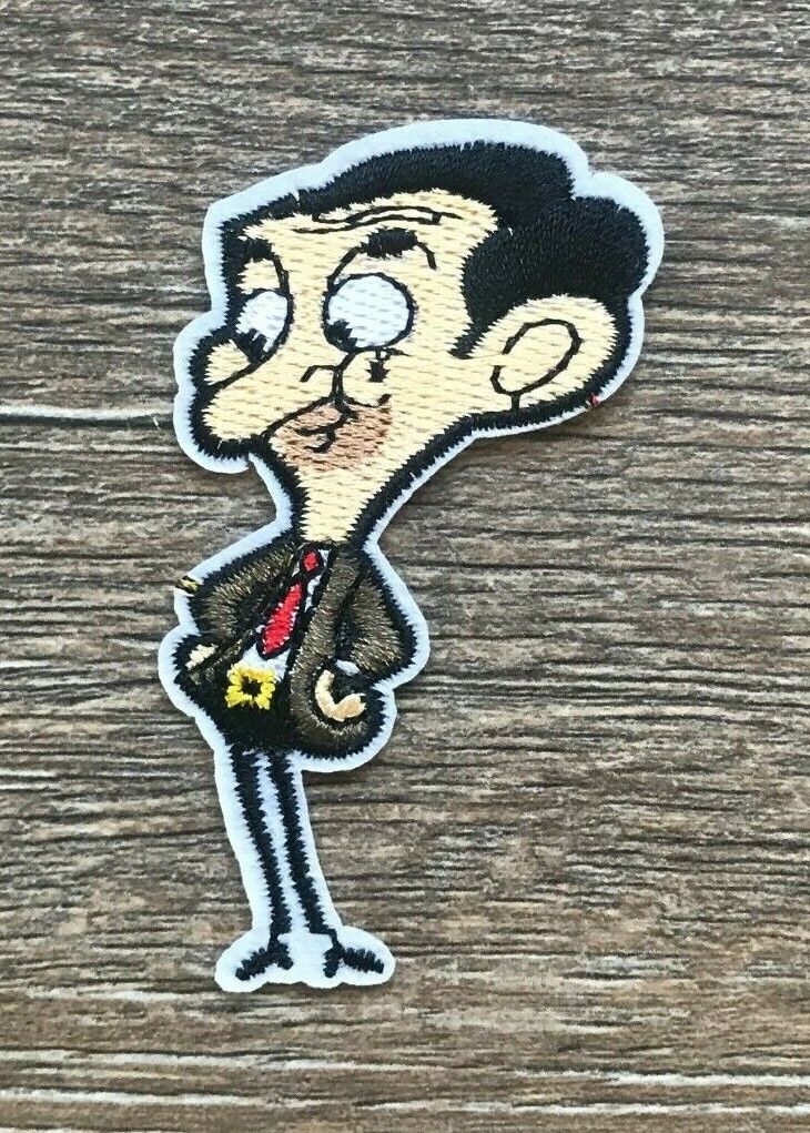 Mr Bean Patch Aufnäher Bügelbild Comedy Film Serie