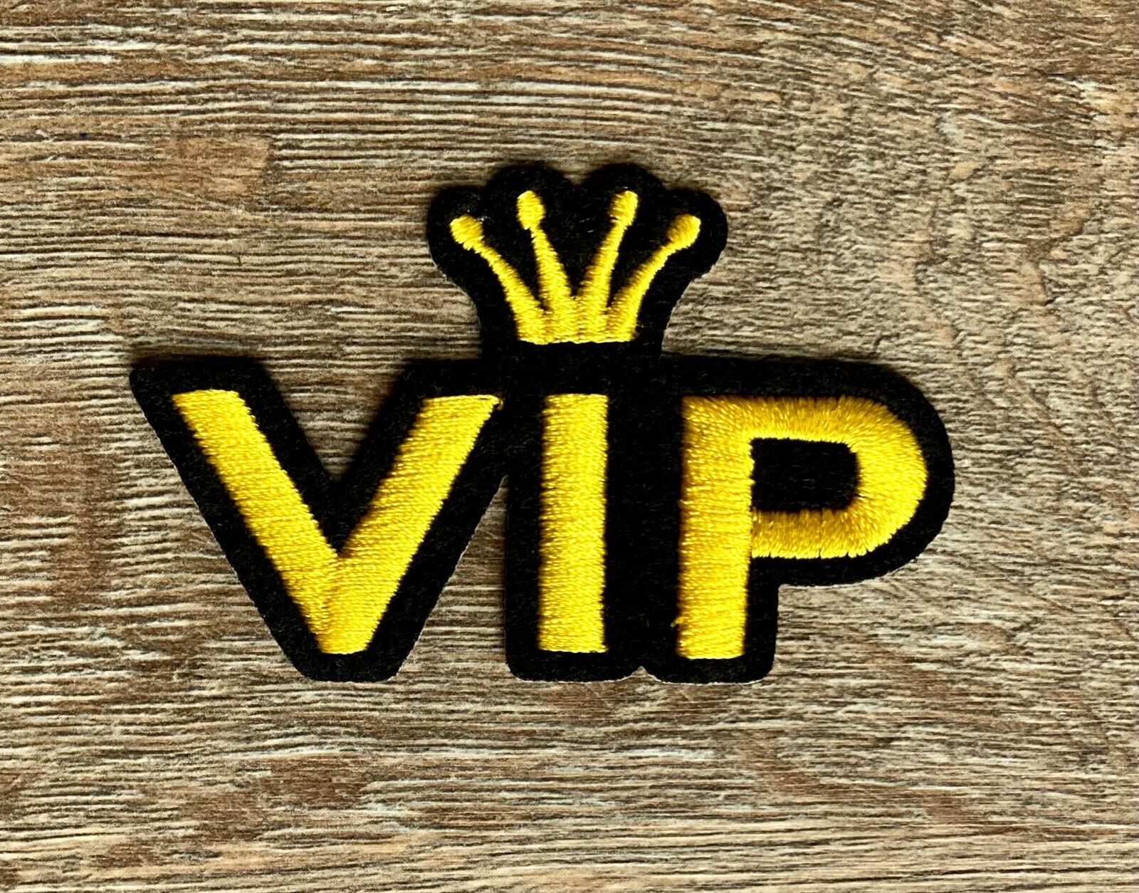 VIP Patch Aufnäher Bügelbild Very Important Person Hollywood Promi Prominent