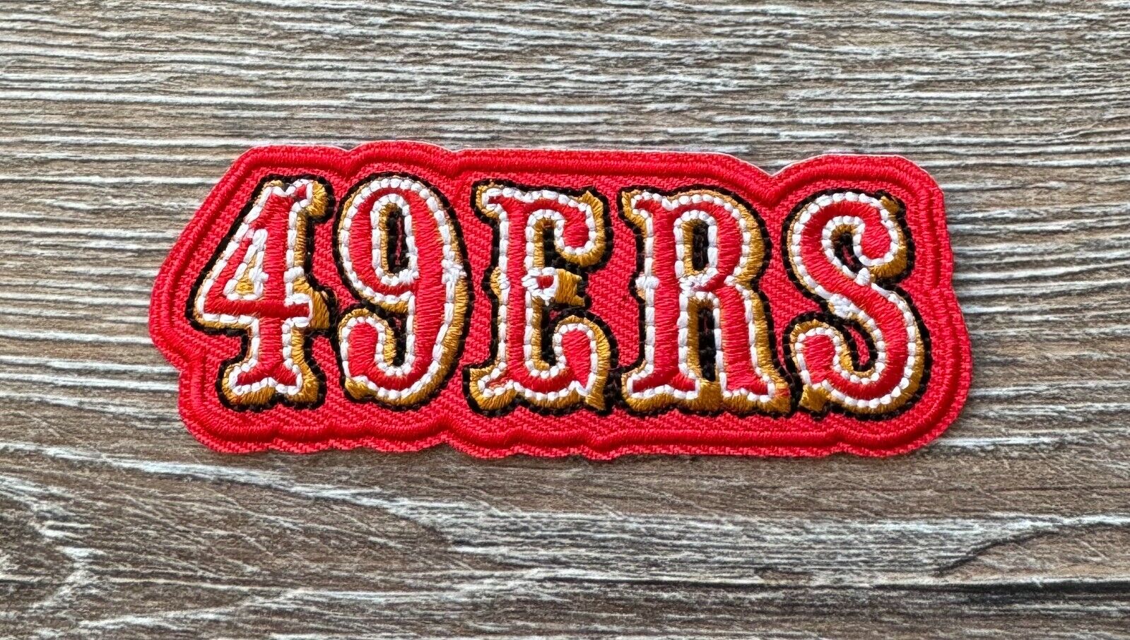 NFL San Francisco 49ers PATCH Aufnäher Bügelbild American Football US Sport NEU