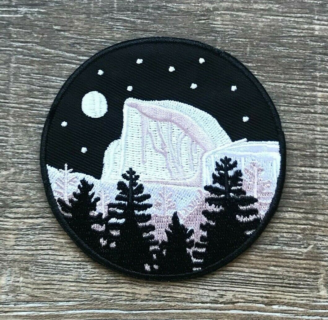 Adventure Outdoor Patch Aufnäher Bügelbild Abenteuer Nacht Nigth Natur Wildnis