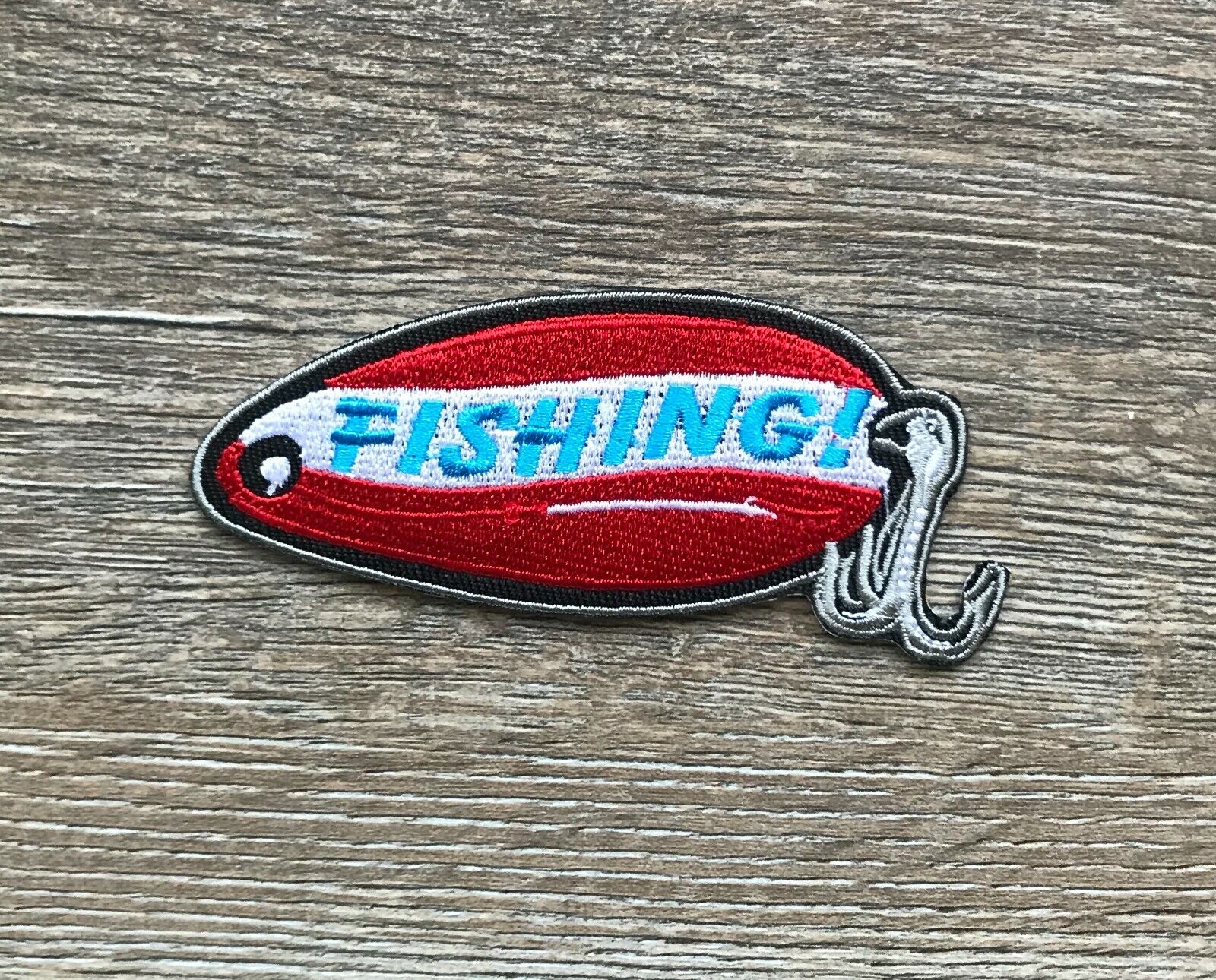 Angel Patch Aufnäher Fishing Angeln Sport Ruhe Natur