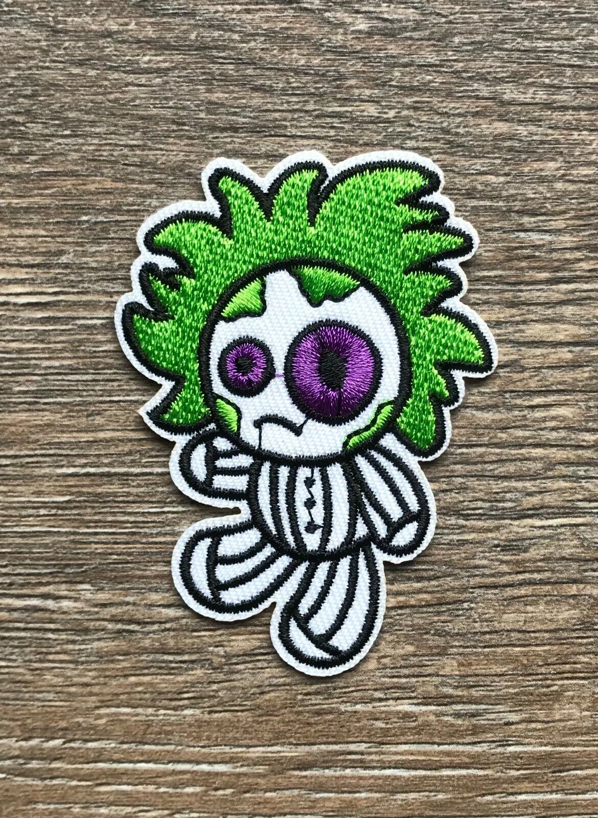 Voodoo Puppe Patch Aufnäher Bügelbild Halloween Nadel Joker Horror