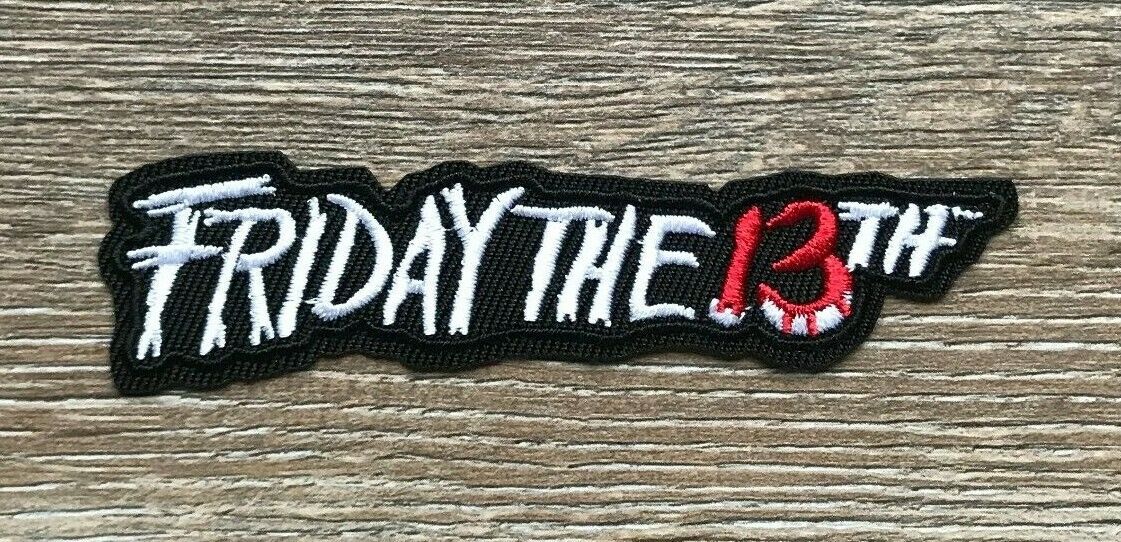Freitag der 13 Patch Aufnäher Bügelbild Movie Friday the 13th Jason Horror Kult