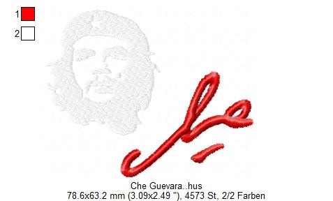 Che Guevara Unterschrift