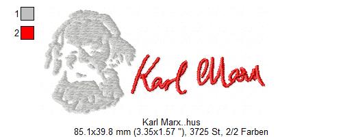 Karl Marx Unterschrift